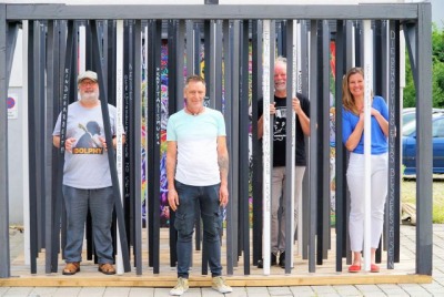 Projekt 2019 "Abgehängt" Installation "Abgehängt"