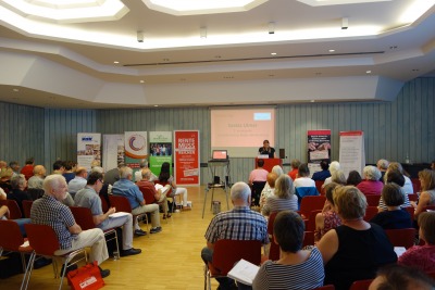 Mehr als 100 Personen nahmen am Fachtag Pflege teil