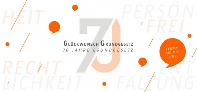 Das Grundgesetz wird 70